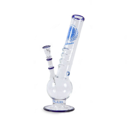 Black Leaf Glass Bong Astronauts 39mm